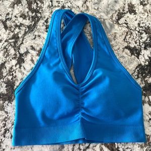 Alphalete amplify bra rapids blue small 🌊
